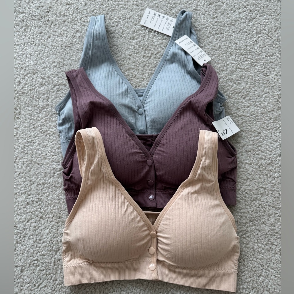 Maternity nursing bra bundle